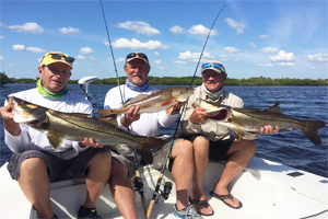 Capt Dave Stephens from Punta Gorda fishing