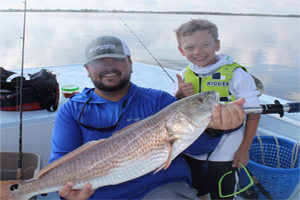 Tampa and Sarasota Bay redfish with family