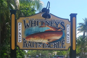 Whitney's tackle in Sanibel fl